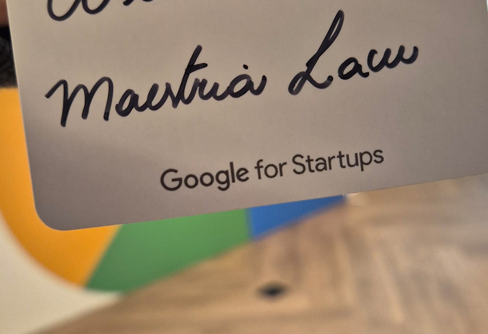 Maestria Google for Startups